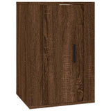 NNEVL Wall Mounted TV Cabinet Brown Oak 40x34.5x60 cm
