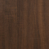 NNEVL Wall Mounted TV Cabinet Brown Oak 40x34.5x60 cm