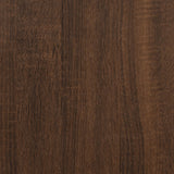 NNEVL Wall Mounted TV Cabinets 2 pcs Brown Oak 40x34.5x60 cm