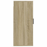 NNEVL Wall Mounted TV Cabinet Sonoma Oak 40x34.5x80 cm