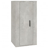 NNEVL Wall Mounted TV Cabinet Concrete Grey 40x34.5x80 cm
