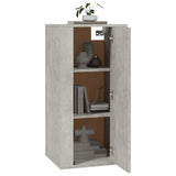 NNEVL Wall Mounted TV Cabinet Concrete Grey 40x34.5x80 cm