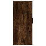 NNEVL Wall Mounted TV Cabinet Smoked Oak 40x34.5x80 cm