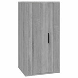 NNEVL Wall Mounted TV Cabinet Grey Sonoma 40x34.5x80 cm