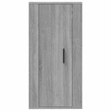 NNEVL Wall Mounted TV Cabinet Grey Sonoma 40x34.5x80 cm