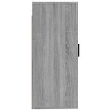 NNEVL Wall Mounted TV Cabinet Grey Sonoma 40x34.5x80 cm