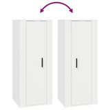 NNEVL Wall Mounted TV Cabinet White 40x34.5x100 cm