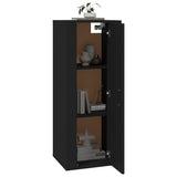 NNEVL Wall Mounted TV Cabinet Black 40x34.5x100 cm