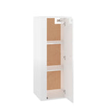 NNEVL Wall Mounted TV Cabinet High Gloss White 40x34.5x100 cm