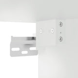 NNEVL Wall Mounted TV Cabinet High Gloss White 40x34.5x100 cm