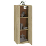 NNEVL Wall Mounted TV Cabinet Sonoma Oak 40x34.5x100 cm