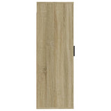 NNEVL Wall Mounted TV Cabinet Sonoma Oak 40x34.5x100 cm