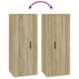 NNEVL Wall Mounted TV Cabinet Sonoma Oak 40x34.5x100 cm