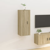 NNEVL Wall Mounted TV Cabinet Sonoma Oak 40x34.5x100 cm