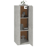 NNEVL Wall Mounted TV Cabinet Concrete Grey 40x34.5x100 cm