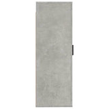NNEVL Wall Mounted TV Cabinet Concrete Grey 40x34.5x100 cm
