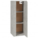 NNEVL Wall Mounted TV Cabinet Concrete Grey 40x34.5x100 cm