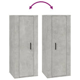 NNEVL Wall Mounted TV Cabinet Concrete Grey 40x34.5x100 cm