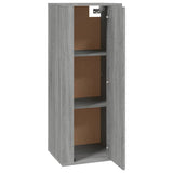 NNEVL Wall Mounted TV Cabinet Grey Sonoma 40x34.5x100 cm