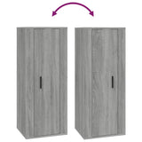 NNEVL Wall Mounted TV Cabinet Grey Sonoma 40x34.5x100 cm