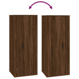 NNEVL Wall Mounted TV Cabinet Brown Oak 40x34.5x100 cm