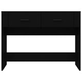 NNEVL Console Table Black 100x39x75 cm Engineered Wood