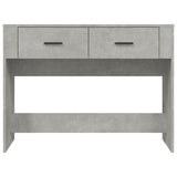 NNEVL Console Table Concrete Grey 100x39x75 cm Engineered Wood