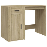 NNEVL Desk Sonoma Oak 100x49x75 cm Engineered Wood
