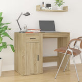 NNEVL Desk Sonoma Oak 100x49x75 cm Engineered Wood