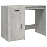 NNEVL Desk Concrete Grey 100x49x75 cm Engineered Wood