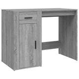 NNEVL Desk Grey Sonoma 100x49x75 cm Engineered Wood