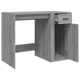 NNEVL Desk Grey Sonoma 100x49x75 cm Engineered Wood