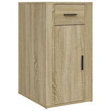 NNEVL Desk Cabinet Sonoma Oak 40x49x75 cm Engineered Wood
