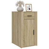 NNEVL Desk Cabinet Sonoma Oak 40x49x75 cm Engineered Wood