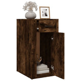 NNEVL Desk Cabinet Smoked Oak 40x49x75 cm Engineered Wood