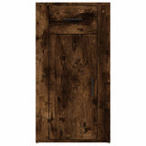 NNEVL Desk Cabinet Smoked Oak 40x49x75 cm Engineered Wood