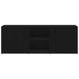NNEVL TV Cabinet Black 100x31.5x35 cm Engineered Wood