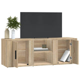 NNEVL TV Cabinet Sonoma Oak 100x31.5x35 cm Engineered Wood