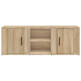 NNEVL TV Cabinet Sonoma Oak 100x31.5x35 cm Engineered Wood