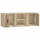 NNEVL TV Cabinet Sonoma Oak 100x31.5x35 cm Engineered Wood