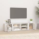 NNEVL TV Cabinets 2 pcs White 80x31.5x36 cm Engineered Wood