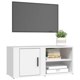 NNEVL TV Cabinets 2 pcs White 80x31.5x36 cm Engineered Wood