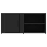 NNEVL TV Cabinets 2 pcs Black 80x31.5x36 cm Engineered Wood