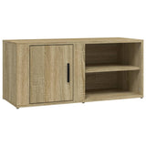 NNEVL TV Cabinet Sonoma Oak 80x31.5x36 cm Engineered Wood