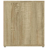 NNEVL TV Cabinet Sonoma Oak 80x31.5x36 cm Engineered Wood