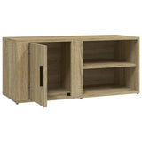 NNEVL TV Cabinet Sonoma Oak 80x31.5x36 cm Engineered Wood
