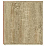 NNEVL TV Cabinets 2 pcs Sonoma Oak 80x31.5x36 cm Engineered Wood