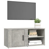 NNEVL TV Cabinets 2 pcs Concrete Grey 80x31.5x36 cm Engineered Wood