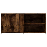 NNEVL TV Cabinet Smoked Oak 80x31.5x36 cm Engineered Wood