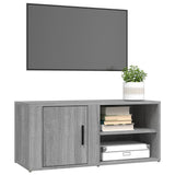 NNEVL TV Cabinet Grey Sonoma 80x31.5x36 cm Engineered Wood